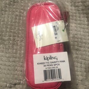 Kipling Dainty Pink 30 PENS PENCIL CASE